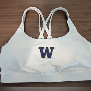 NWOT Lululemon Collegiate Energy Sports Bra 8 University Of Washington UW